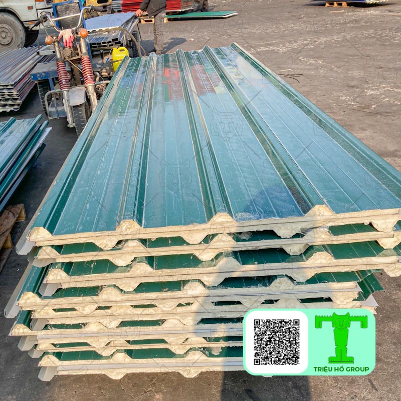 Tôn cách nhiệt PU 2 lớp